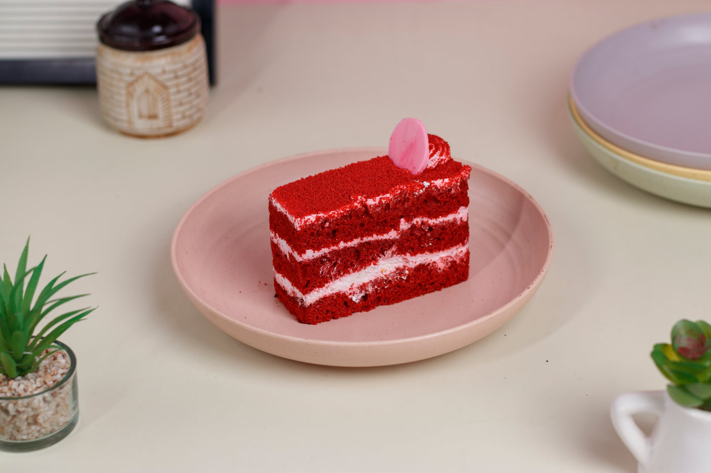 Red Velvet Pastry - Eggless (1 Piece)